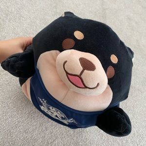 Black Shiba Inu Japanese Plush Dog